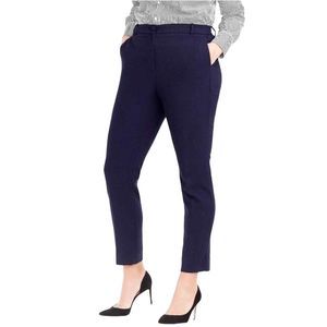 1246 J. Crew Cameron Navy Blue Pants Size 6